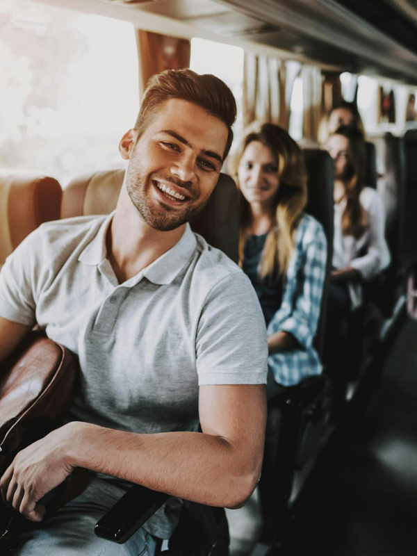 people on an airplane